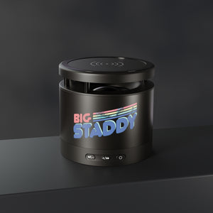 Big Staddy Metal Bluetooth Speaker and Wireless Charging Pad